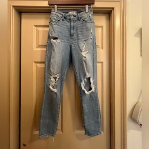 Abercrombie high rise super skinny ankle jean CURVE LOVE